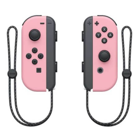  จอยเกมไร้สาย Nintendo Switch Joy Controller สีชมพูพาสเทล_2
